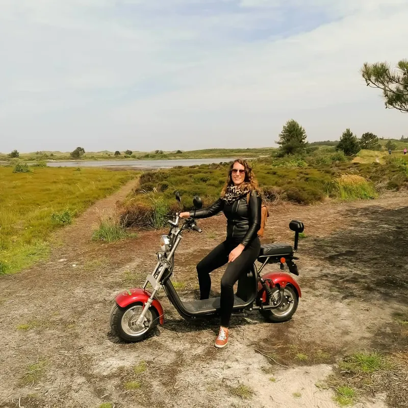 E-Chopper tour op Texel
