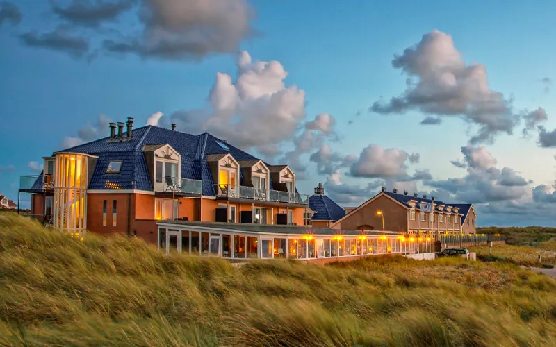 Strandhotel op Texel