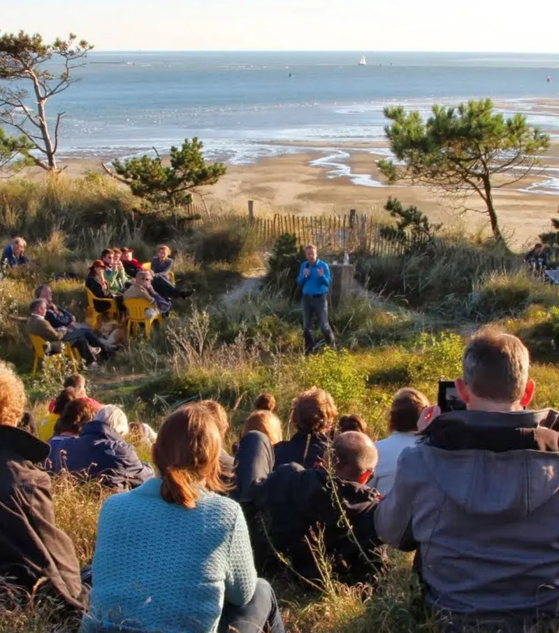 Vergaderen op Texel